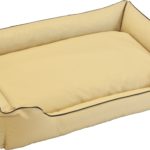 legowisko dla psa beżowe